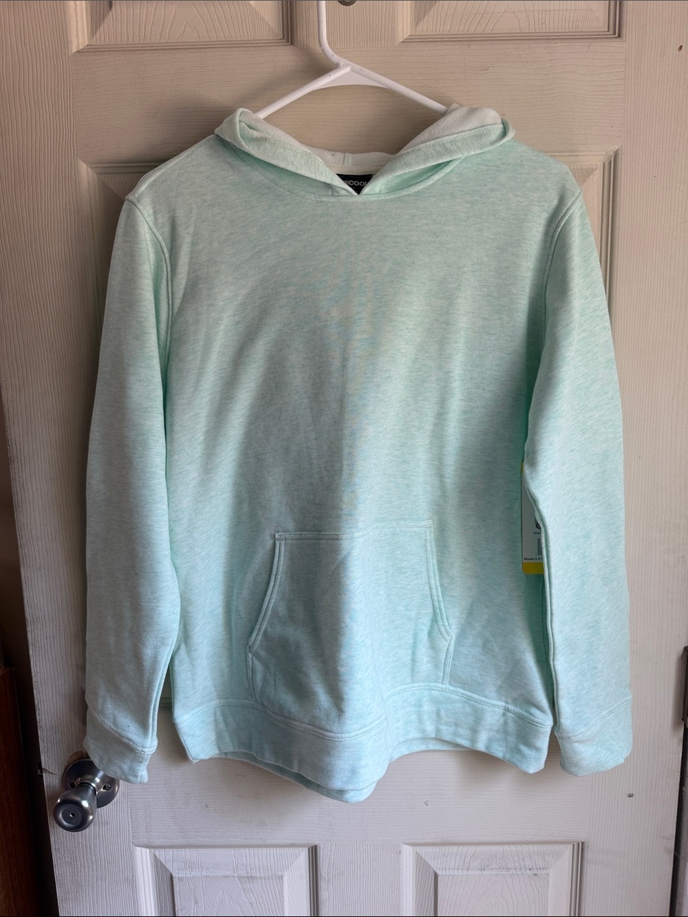 32 Degrees Women's Light Mint Crewneck Hoodie Sweater